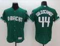 Custom Fan-Made Paul Goldschmidt Celtic Arizona Diamondbacks #44 Green Baseball Jersey
