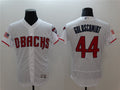 Custom Fan-Made Paul Goldschmidt Arizona Diamondbacks #44 White Baseball Jersey