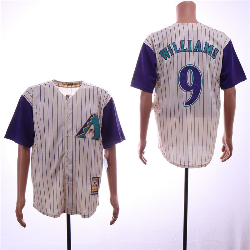 Custom Fan-Made Matt Williams Arizona Diamondbacks #9 Baseball Jersey