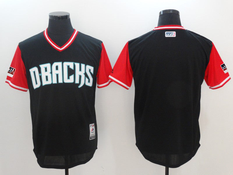 Custom Fan-Made Black 2018 Arizona Diamondbacks Baseball Jersey Arizona Diamondbacks Black 2018 Baseball Jersey
