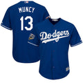 Custom Fan-Made Max Muncy Los Angeles Dodgers #13 2018 Baseball Jersey
