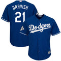 Custom Fan-Made Yu Darvish Bound Los Angeles Dodgers #21 2017 Baseball Jersey