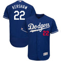 Custom Fan-Made Clayton Kershaw Los Angeles Dodgers #22 Baseball Jersey