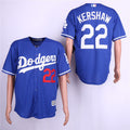 Custom Fan-Made Clayton Kershaw Los Angeles Dodgers #22 Baseball Jersey