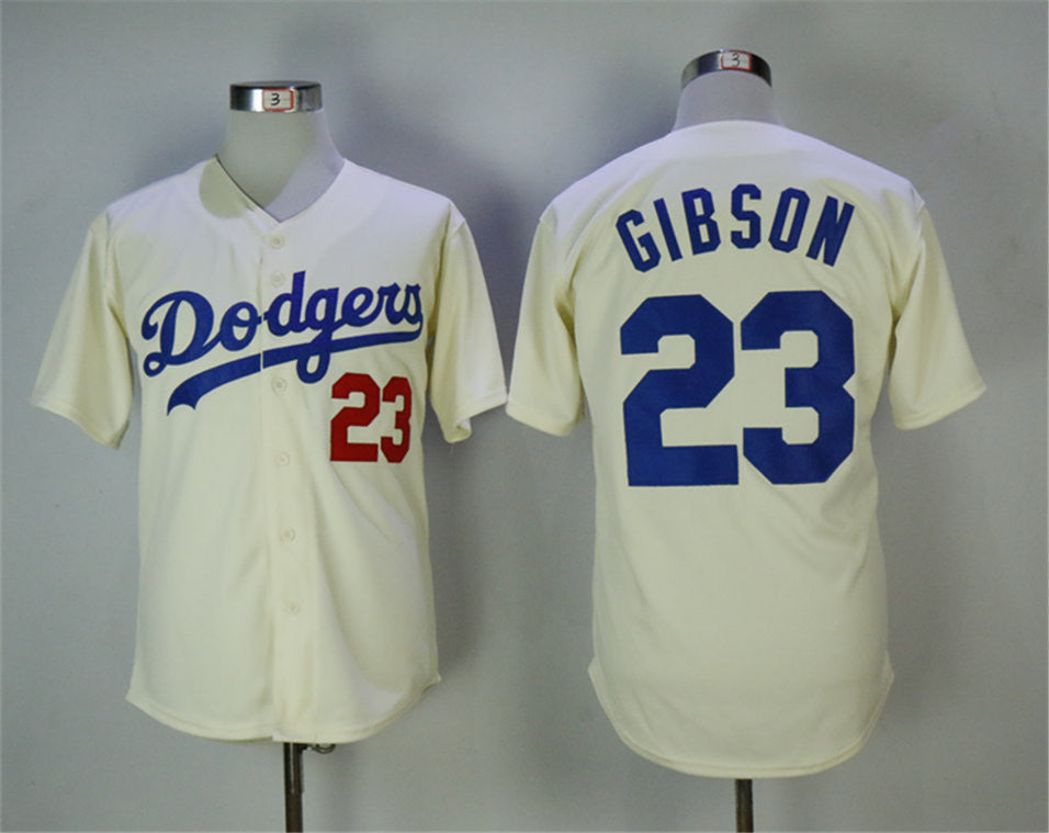Custom Fan-Made Kirk Gibson Los Angeles Dodgers #23 Baseball Jersey