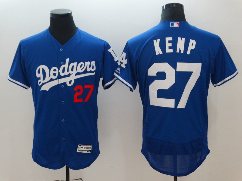 Custom Fan-Made Matt Kemp Los Angeles Dodgers #27 Baseball Jersey