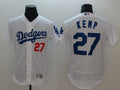 Custom Fan-Made Matt Kemp Los Angeles Dodgers #27 White Baseball Jersey