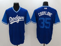 Custom Fan-Made Cody Bellinger Codylove Los Angeles Dodgers #35 Navy 2017 Baseball Jersey