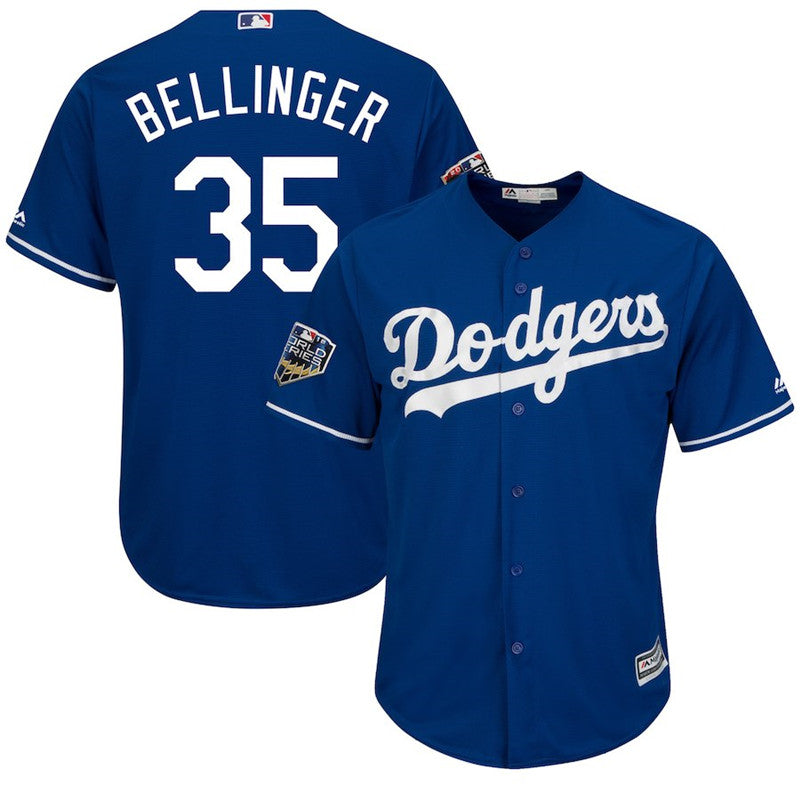 Custom Fan-Made Cody Bellinger Los Angeles Dodgers #35 2018 Baseball Jersey