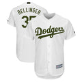 Custom Fan-Made Cody Bellinger Los Angeles Dodgers #35 White 2018 Baseball Jersey