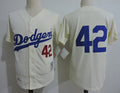 Custom Fan-Made Jackie Robinson Los Angeles Dodgers #42 Throwback Baseball Jersey