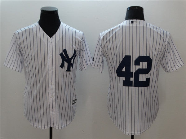 Custom Fan-Made Jackie Robinson Los Angeles Dodgers #42 White Baseball Jersey