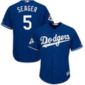 Custom Fan-Made Corey Seager Bound Los Angeles Dodgers #5 2017 Baseball Jersey
