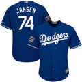 Custom Fan-Made Kenley Jansen Los Angeles Dodgers #74 2018 Baseball Jersey