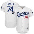 Custom Fan-Made Kenley Jansen Los Angeles Dodgers #74 White 2018 Baseball Jersey