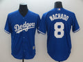 Custom Fan-Made Manny Machado Los Angeles Dodgers #8 Baseball Jersey