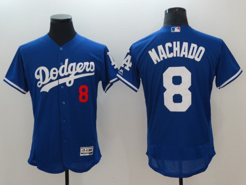 Custom Fan-Made Manny Machado Los Angeles Dodgers #8 Baseball Jersey