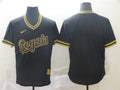 Custom Fan-Made Black Los Angeles Dodgers Baseball Jersey Los Angeles Dodgers Black Baseball Jersey