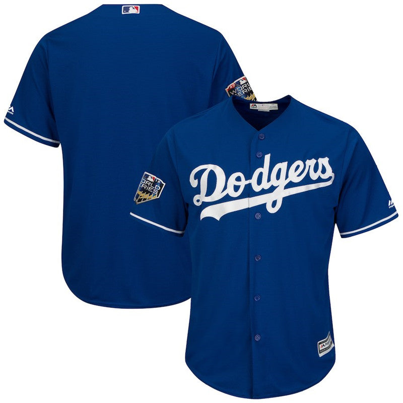 Custom Fan-Made Royal 2018 Los Angeles Dodgers Baseball Jersey Los Angeles Dodgers 2018 Baseball Jersey
