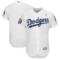Custom Fan-Made White 2018 Los Angeles Dodgers Baseball Jersey Los Angeles Dodgers White 2018 Baseball Jersey