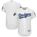 Custom Fan-Made White 2018 Los Angeles Dodgers Baseball Jersey Los Angeles Dodgers White 2018 Baseball Jersey