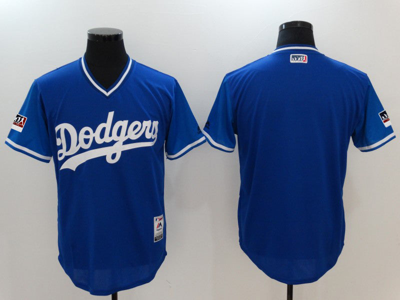 Custom Fan-Made Royal 2018 Los Angeles Dodgers Baseball Jersey Los Angeles Dodgers 2018 Baseball Jersey