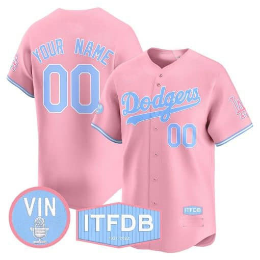 Custom pink baseball jersey | GameDay Jerseys