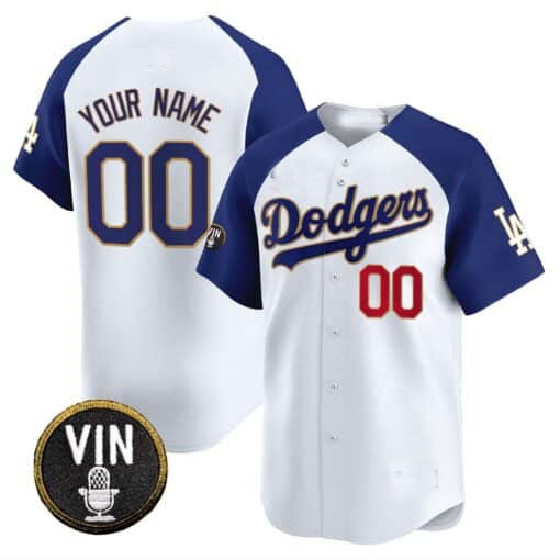 Custom gold baseball jersey detail | GameDay Jerseys