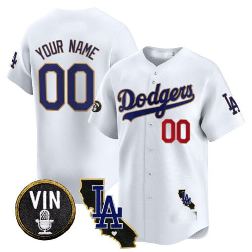 Custom gold baseball jersey detail | GameDay Jerseys