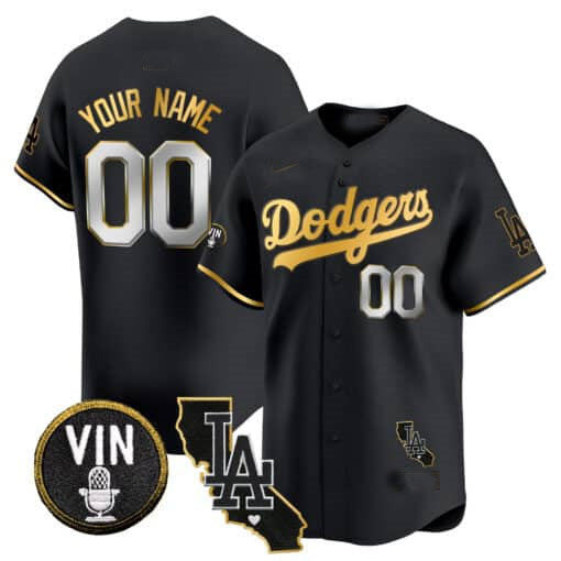 Custom gold baseball jersey full view | GameDay Jerseys