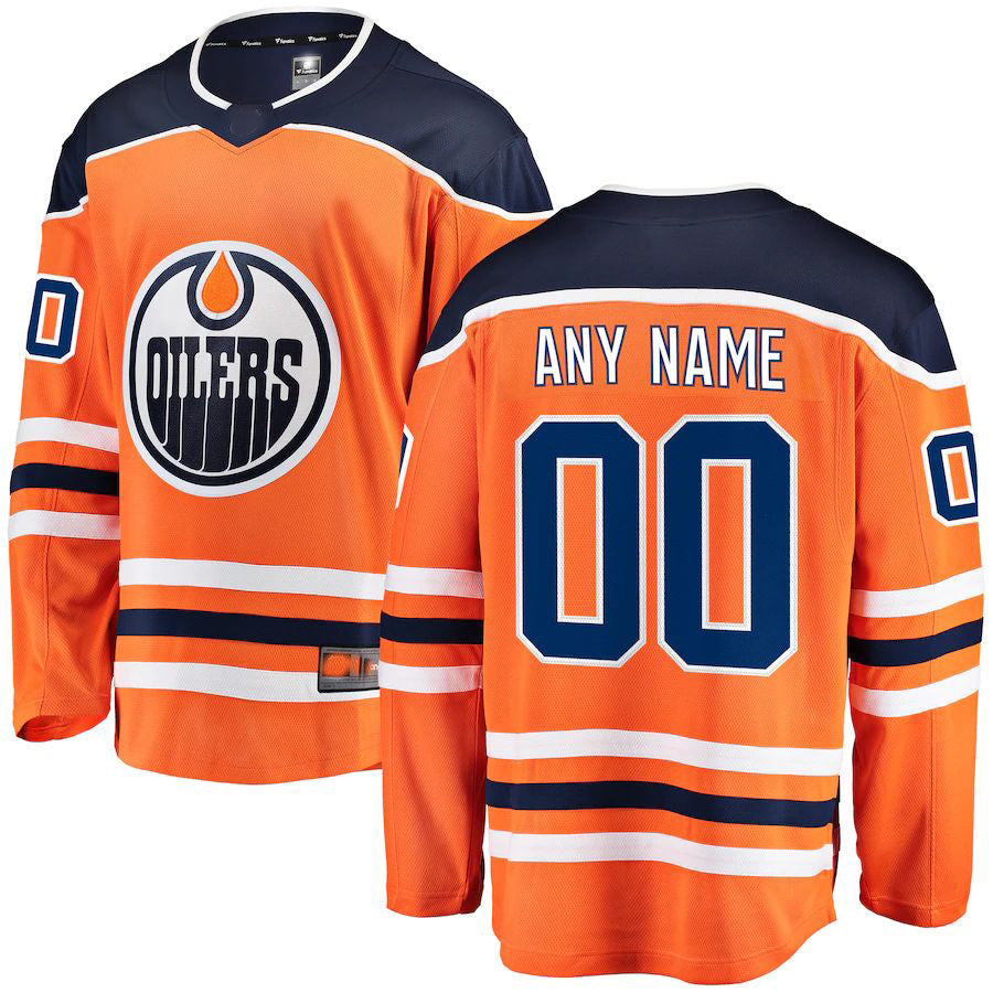 Custom orange hockey jersey | GameDay Jerseys