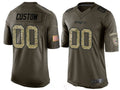 Custom Olive NE Football Shirt Top