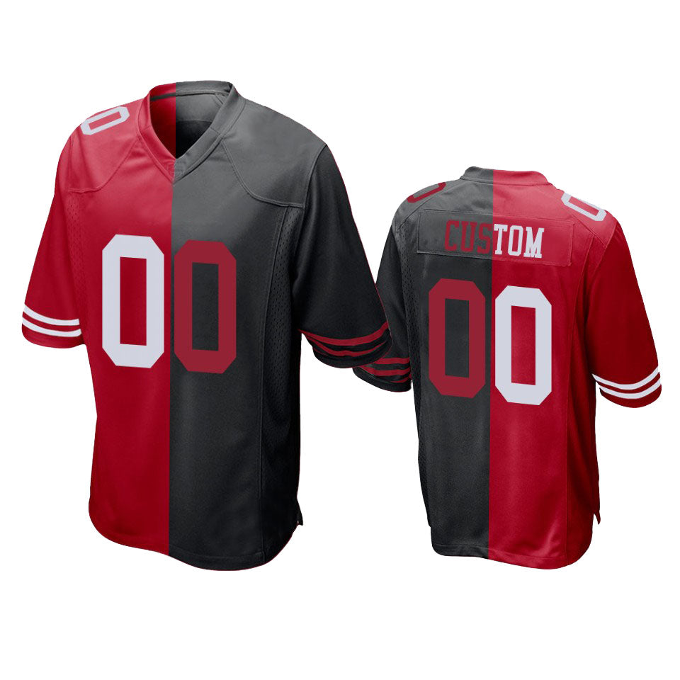 Custom black football jersey | GameDay Jerseys