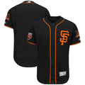 Custom Fan-Made Spring Training Black 2018 San Francisco Giants Baseball Jersey San Francisco Giants Black 2018 Baseball Jersey