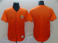 Custom Fan-Made Orange San Francisco Giants Baseball Jersey San Francisco Giants Orange Baseball Jersey