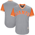 Custom Fan-Made Gray 2017 San Francisco Giants Baseball Jersey San Francisco Giants Grey 2017 Baseball Jersey