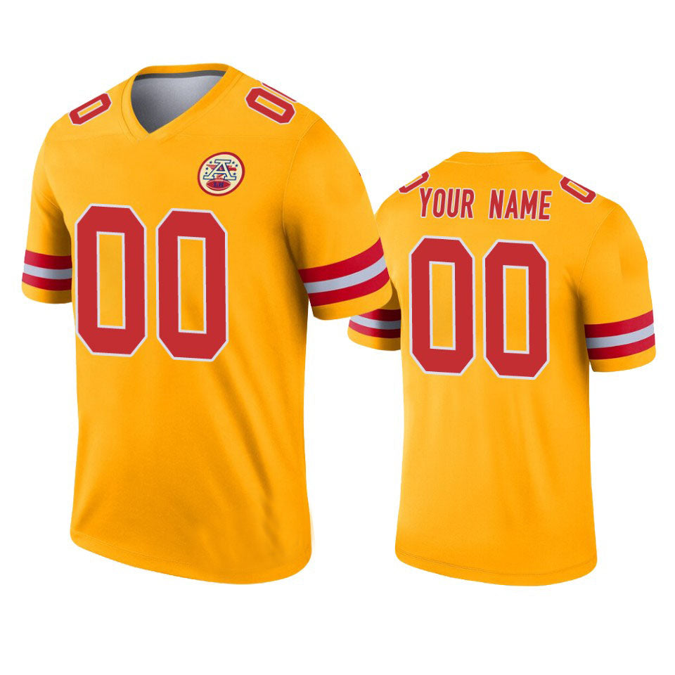 Custom football jersey back view | GameDay Jerseys