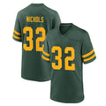 Custom green football jersey #32 | GameDay Jerseys