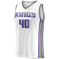 S.Kings #40 Harrison Barnes Fanatics Branded Fast Break Player Replica Jersey Association Edition White Stitched American Basketball Jersey