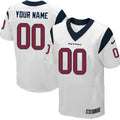 Custom H.Texans  White Elite Jersey Stitched American Football Jerseys