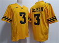 I.Hawkeyes #3 Cooper DeJean Yellow Stitched Jersey College Jerseys