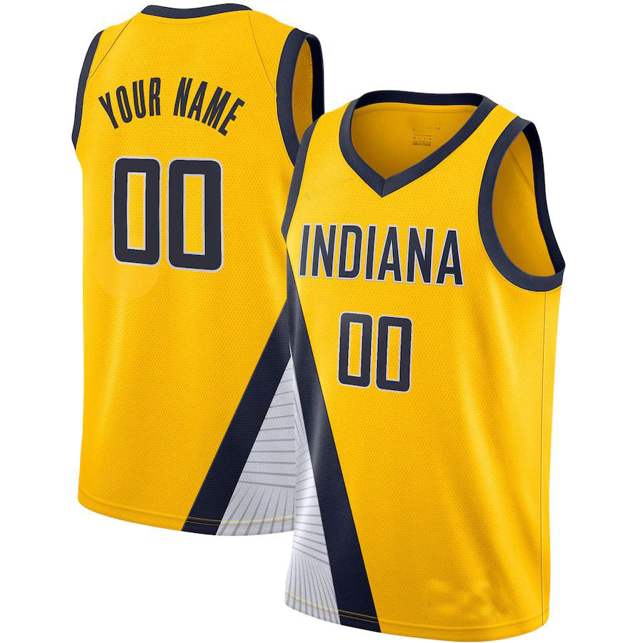 Custom yellow basketball jersey #20 | GameDay Jerseys