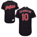 Custom Fan-Made Edwin Encarnacion Cleveland Guardians #10 Blue Baseball Jersey
