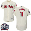 Custom Fan-Made Juan Ramirez Cleveland Guardians #11 2016 Baseball Jersey