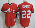 Custom Fan-Made Jason Kupnis Cleveland Guardians #22 Red Throwback Baseball Jersey