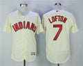 Custom Fan-Made Kenny Lofton Cleveland Guardians #7 Baseball Jersey
