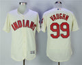 Custom Fan-Made Ricky Vaughn Cleveland Guardians #99 Baseball Jersey