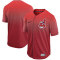 Custom Fan-Made Red Cleveland Guardians Baseball Jersey Cleveland Guardians Red Baseball Jersey