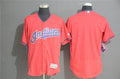 Custom Fan-Made Red Cleveland Guardians Baseball Jersey Cleveland Guardians Red Baseball Jersey