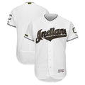 Custom Fan-Made White 2018 Cleveland Guardians Baseball Jersey Cleveland Guardians White 2018 Baseball Jersey